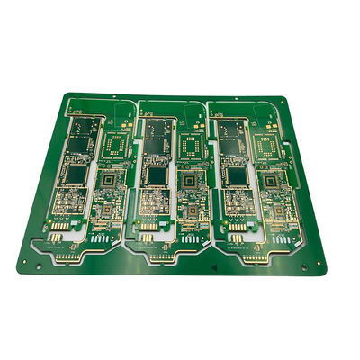 Хорошая цена. 6-слойный HDI-PCB с 1,5 мм платой Silkscreen Color и импедансным контролем онлайн